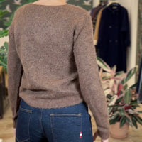 Maglia Pull Ajustre Col v American Vintage