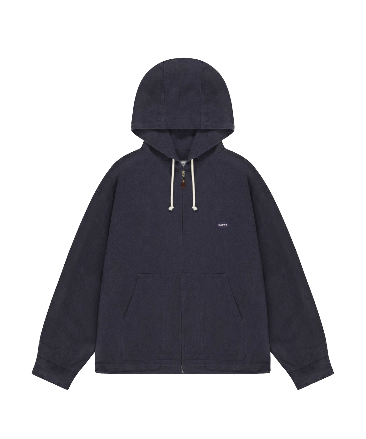 KATION COTTON HOODIE JACKET_NAVY.png