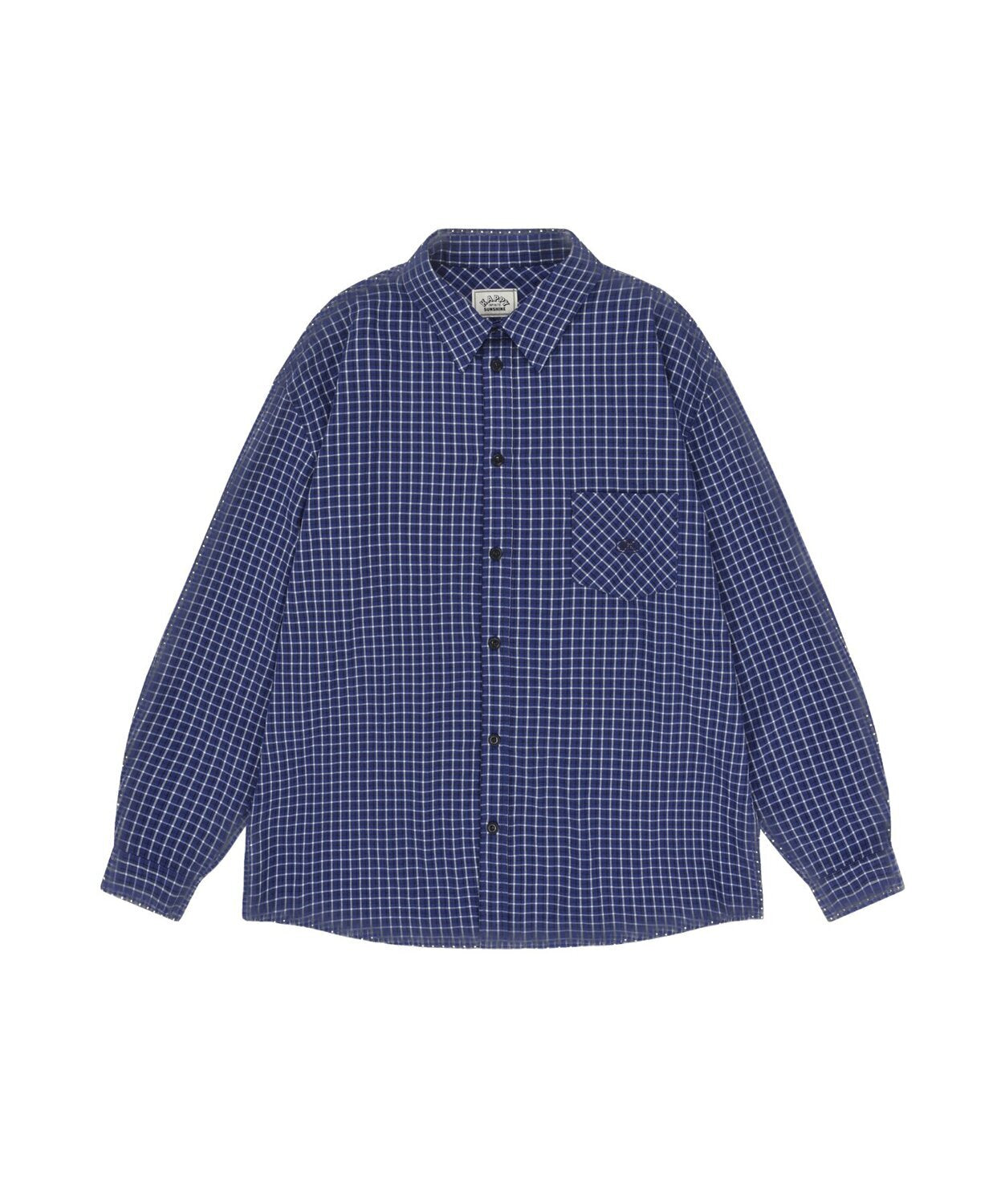 VINTAGE CHECK SHIRT_NAVY.jpg