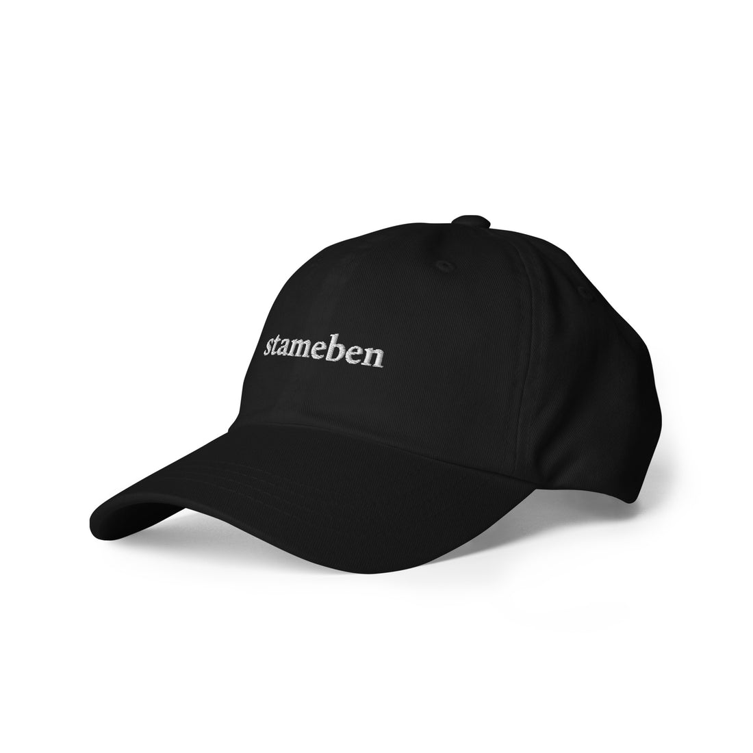 Cappello con visiera Stameben nero