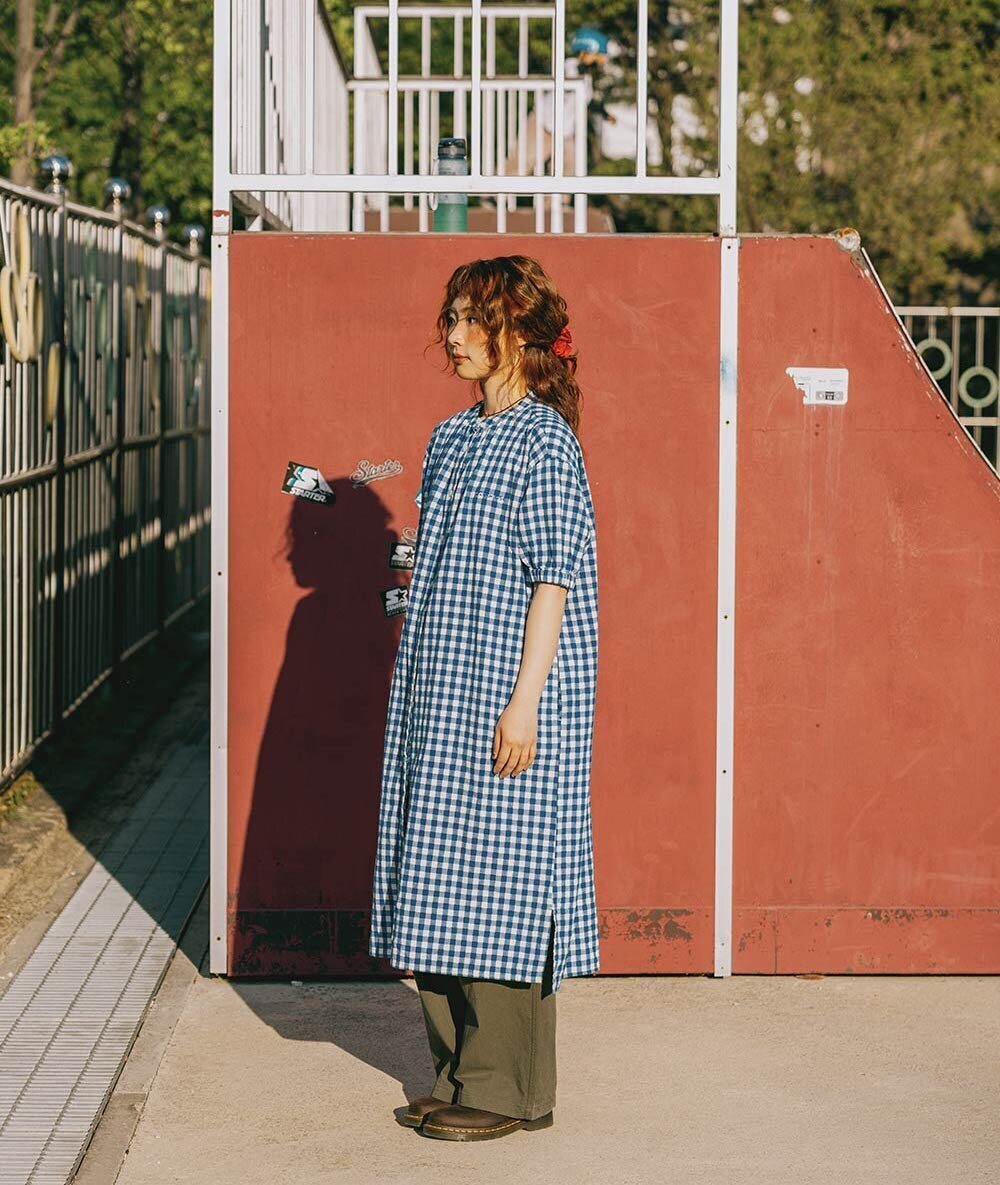 gingham check linen dress 3.jpg