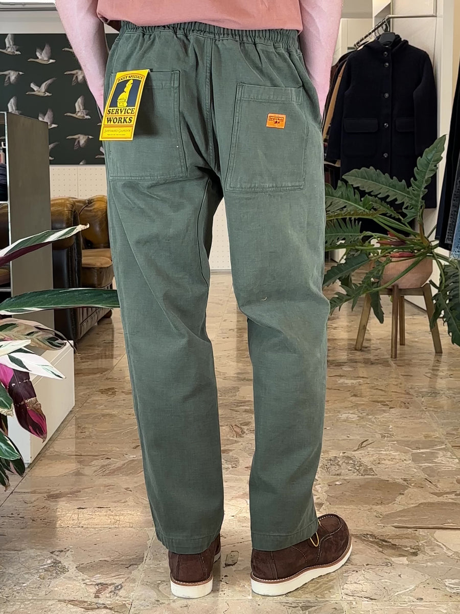 Pantalone Moleskin Chef Pant Service Works
